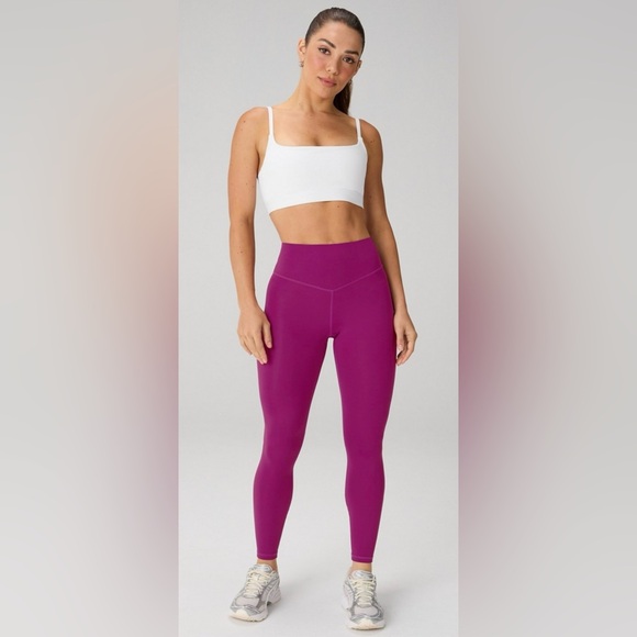 Fabletics PureLuxe Berry Crush, High-Waisted 7/8 Legging | XS | NWT - Picture 6 of 12